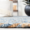 thumbnail image 4 of SAFAVIEH Cape Cod Everette Geometric Area Rug, Natural/Denim, 5' x 8', 4 of 11