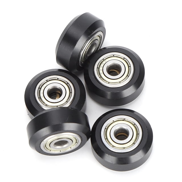 3d Printer Wheels, Superb Craftsmanship Ender 3 Pro Parts Functional Functional Strong Black And White For Engineer For 3D Printers Black,White