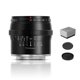 thumbnail image 1 of TTArtisan - Lente de enfoque manual F1.2 APS-C de 50 mm para cámaras Canon EF-M Mount EOS-M como M1, 1 of 8
