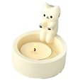 thumbnail image 1 of Candelabro para gatitos, linda vela de aromaterapia para gatos a la parrilla, 1 of 6