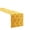 Yellow, variant on Ktlvex Halloween Pumpkin Table Runner 3D Embossed Pumpkin Maple Leaf Table Decor Soft Fabric Harvest Fall Table Runner for Dining Table Holiday Party Decorations (Saffron)