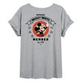 thumbnail image 2 of Disney - Mickey Mouse Club Member - Womens Oversized Graphic T-Shirt, 2 of 4