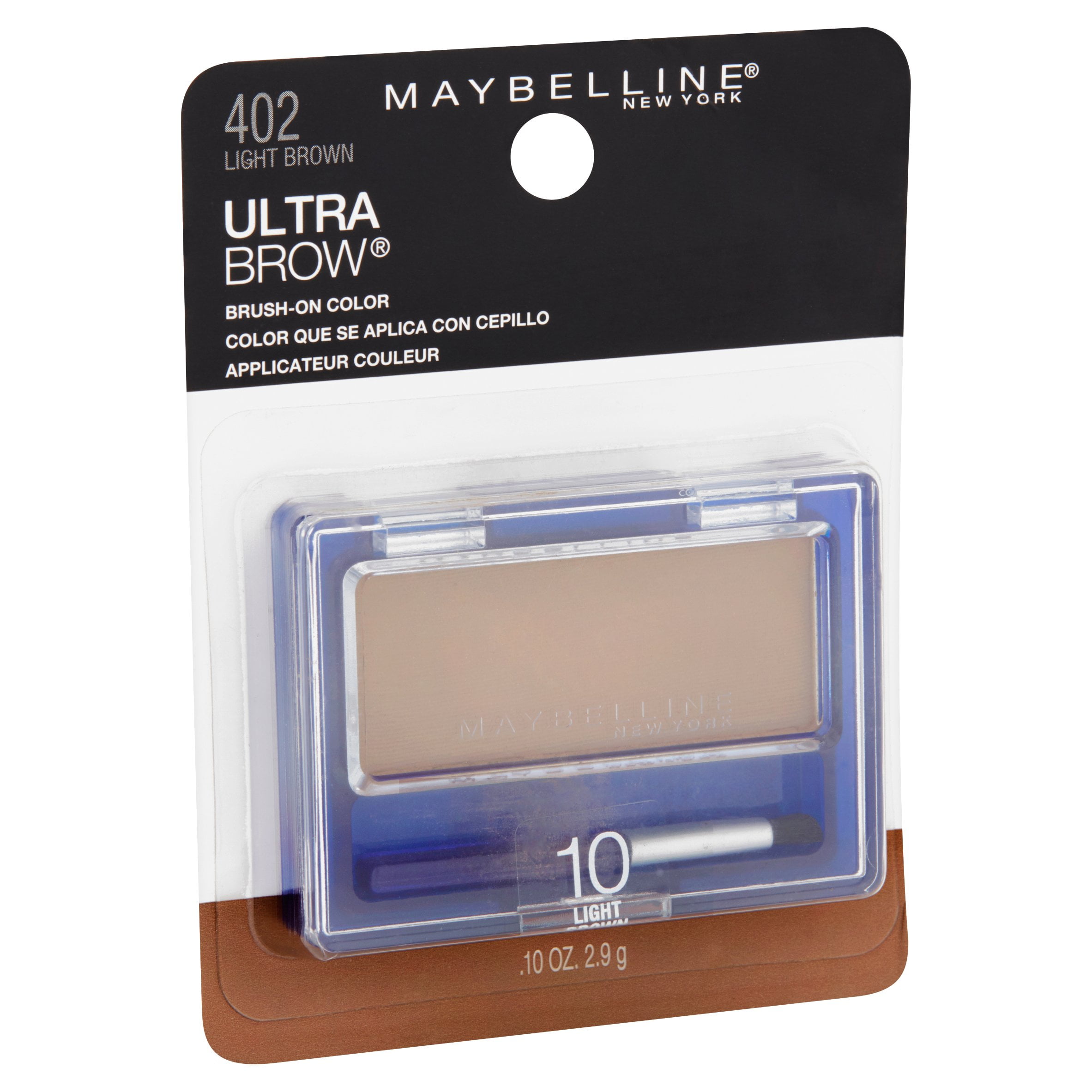 Maybelline New York Ultra Brow BrushOn Color, Light Brown eBay