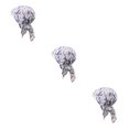 thumbnail image 4 of Qarigey Mujeres Turbante Sombreros Piel Agradable Diadema Tocado Tocado Pañuelo Envoltura Type1 NO1, 4 of 6