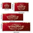thumbnail image 4 of Clearance Christmas Decoration!Christmas Tree Decorations Christmas Garage Door Decoration,Christmas Garage Door Cover Large Merry Christmas Garage Door Mural Hanging Christmas Banner, 4 of 9