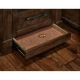 thumbnail image 5 of A-America Sun Valley 2 Drawer Rustic Solid Wood Nightstand in Charcoal, 5 of 11
