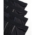 thumbnail image 2 of Pack de 4 bóxers tipo brief Reebok de secado rápido con abertura frontal, talla XXL, 2 of 5