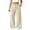 Beige, variant on Women's Casual Wide Leg Pants, Striped Drawstring Trousers, Loose Comfort Lounge Wear for Home, Travel and Daily Relaxation,Pink,M