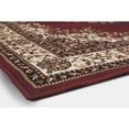 thumbnail image 3 of Admire Home Living  Amalfi Traditional Oriental Medallion Area Rug Red - 5'3" Round/Surplus, 3 of 5