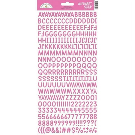 UPC: 0842715073913 | Bubblegum Alphabet Soup Puffy Stickers – Doodlebug