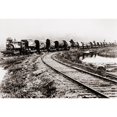 thumbnail image 2 of Train Of Huge Redwood Logs Of The Excelsior Redwood Company Of Eureka History (24 x 18), 2 of 2