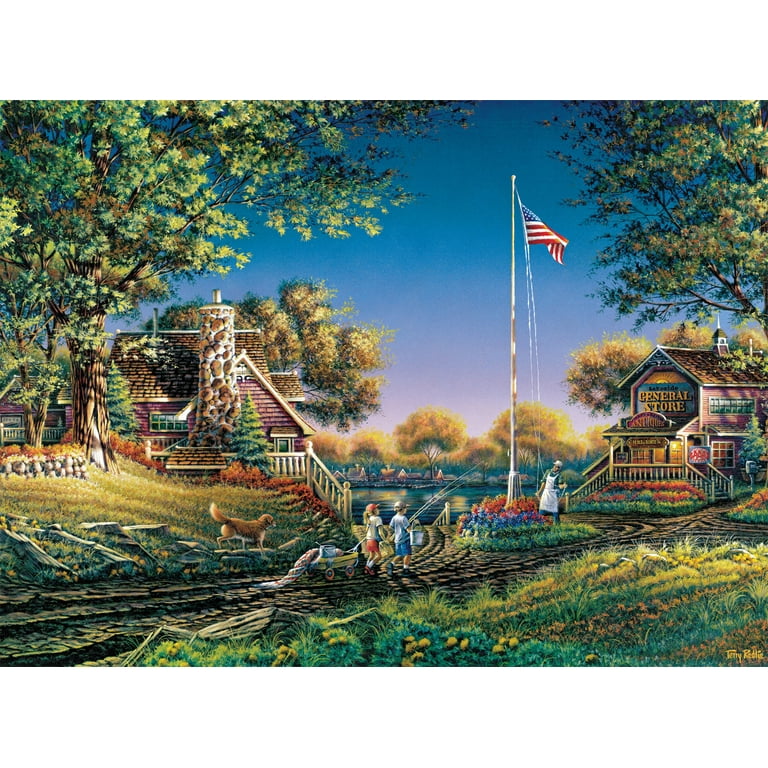 Buffalo Games 1000-Piece Terry Redlin Good Morning, America