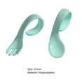 thumbnail image 5 of Limei Learning Spoons Forks Easy Grip 2Pcs Heat-Resistant Bendable Soft Self Feeding Learning Spoons Versatile Usage Convenient High Quality for Kids, 5 of 7