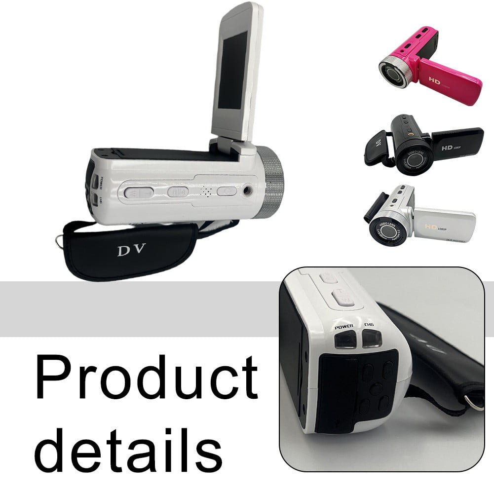 1080P FHD Video Camera with microphone:16X Zoom & 2.7 LCD Perfect for Vlogging!