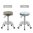 thumbnail image 5 of Daiia Cute Gnome Bee Collects Honey Stool Covers Round,Round Bar Stool Covers Waterproof Bar Chair Covers Washable Stool Cushion Slipcover for 12-14 Inch Chair-13 inch, 5 of 7