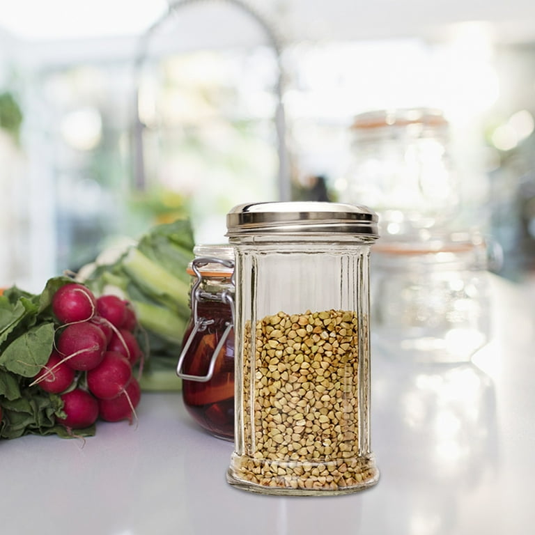 Small diatary glass bottles for spices