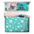 thumbnail image 2 of Stitch Island Vibes 3-Piece Reversible Queen Comforter & Pillowcase Set, Polyester, Multicolor, 2 of 9