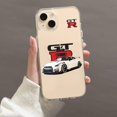thumbnail image 1 of Funda de teléfono de lujo para coche deportivo GTR, carcasa transparente para iPhone 11 12 Mini 13 14 Pro XS Max X 8 7 6s Plus 5 SE XR Fivean unisex, 1 of 2