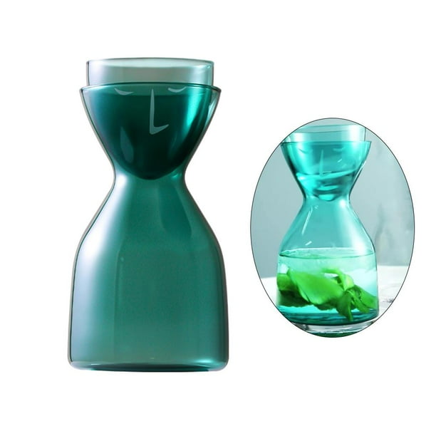 Large glass hourglass deals