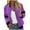 Purple, variant on Chbgutlmr Jackets for Women Zip up Lightweight Jacket 2024 Fall Trendy Casual Coat Outerwear
