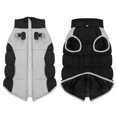 thumbnail image 4 of High Collar Pet Clothes Reflective Dog Winter Coat High Collar Snow Protection Adjustable Neck Zipper, 4 of 6