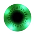 thumbnail image 4 of Uxcell 90A PU Light Up Inline Skate Wheels 80mm LED Flashing Inline Roller Wheels Green 4Pcs, 4 of 7
