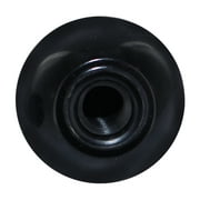 Black Plastic Ball Keg Knob Tap Handle