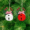 thumbnail image 1 of Adornos Navideños Colgantes Xihbxyly para Árboles de Navidad Campanas de Copos de Nieve, 1 of 6