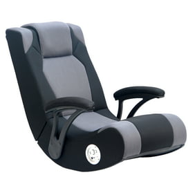 X Rocker 2 1 Flip Gaming Chair With Storage Black Gray Walmart Com