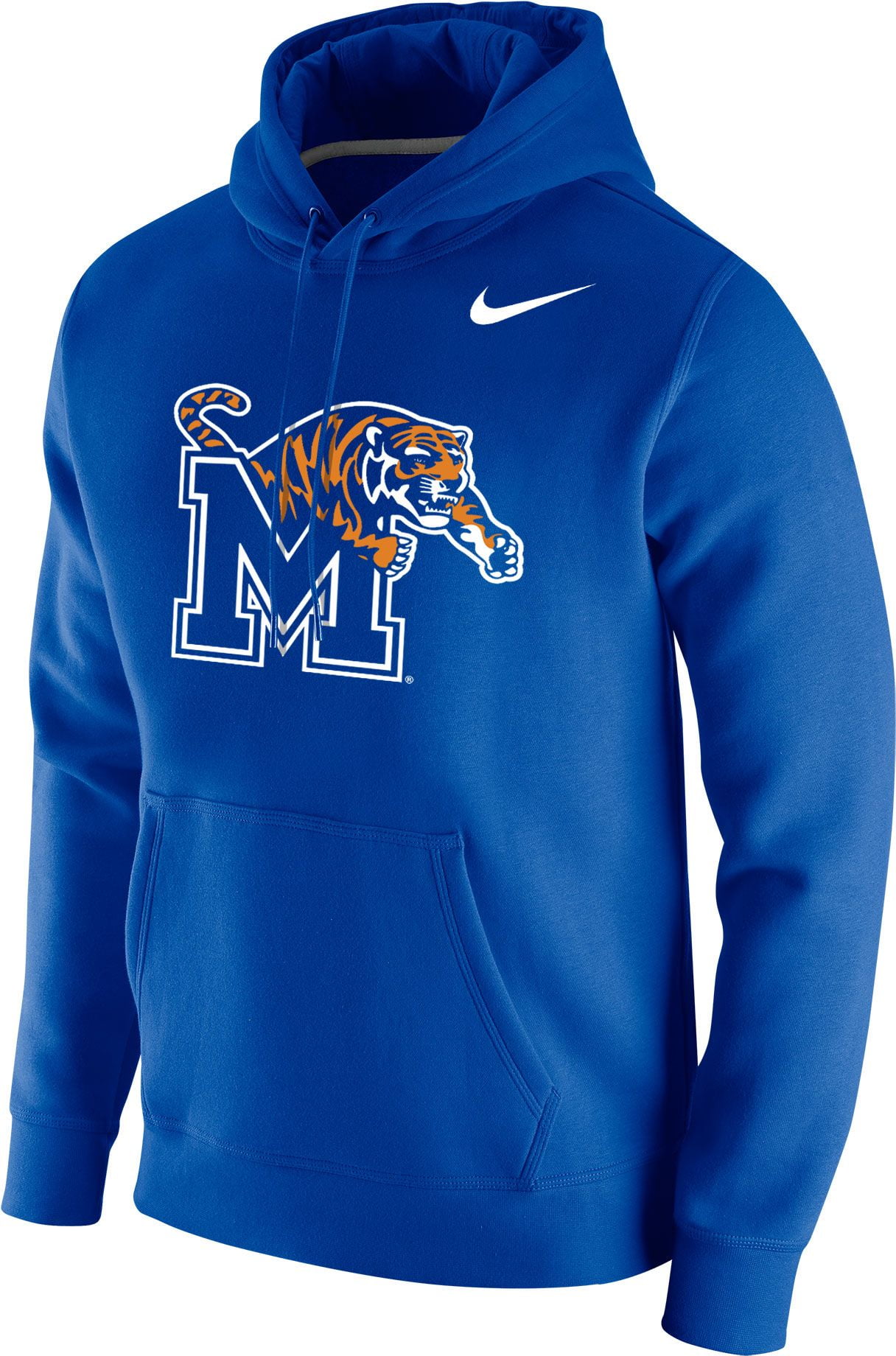 Nike Men's Memphis Tigers Blue Club Fleece Pullover Hoodie Walmart