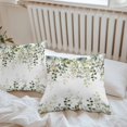 thumbnail image 6 of Sage Green Eucalyptus Throw Pillow Covers 26x26 Inch Set of 2, Spring Leaves Botanical Watercolor Waterproof Outdoor Pillow Covers, Decorative Cushion Pillowcases for Couch, Sofa, Bed, Garden, Patio, 6 of 9