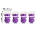 thumbnail image 3 of TIELUTT Protector Winter Boots For Small Cats Cozy Shoes with Hook & Loop Closure Warm Booties For Tiny on Cold Pavement Walking Outdoor, 3 of 4