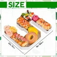 thumbnail image 3 of New Years Eve Party Supplies 2025 2025 Number Charcuterie Board Box 10" Sevring Paper Tray For Decorations Food Fruit Container, 3 of 9