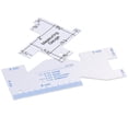 thumbnail image 1 of Regla De Aluminio De Costura Irregular, Medidor De Espesor, Retales, Colcha, Herramientas De Sastre, 1 of 7