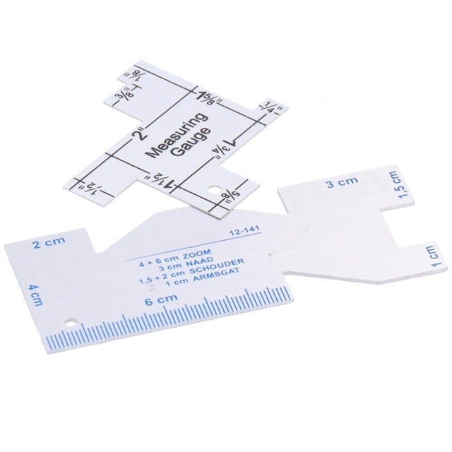 Regla De Aluminio De Costura Irregular, Medidor De Espesor, Retales, Colcha, Herramientas De Sastre