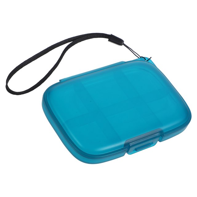 Travel Medicine Organizer Medicine Organizer Box Portable Medicine Organizer Daily Medicine Box Plastic Organizer Medication Containers for Personal Use