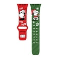thumbnail image 4 of Peanuts Holiday Happiness HD Unisex Watch Band for Apple Watch - 38/40/41mm(42mm Series 10) Long Ho Ho Ho by Affinity Bands, 4 of 6