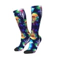 thumbnail image 2 of Balery Transparent Jellyfishes Fun Novelty Socks Men'S Women'S Crew Socks Funny Crazy Novelty Socks Quirky And Cool Socks, 2 of 9