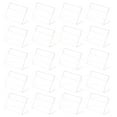 thumbnail image 1 of MasteelfCA ARTIBETTER 20pcs Acrylic Sign Display Holder Price Name Cards Rack Label Slanted Tag Stand, 1 of 7