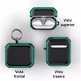 thumbnail image 2 of Funda Uso Rudo Gadget Collection Mx para Airpods 2a Generacion + Gancho Verde, 2 of 5