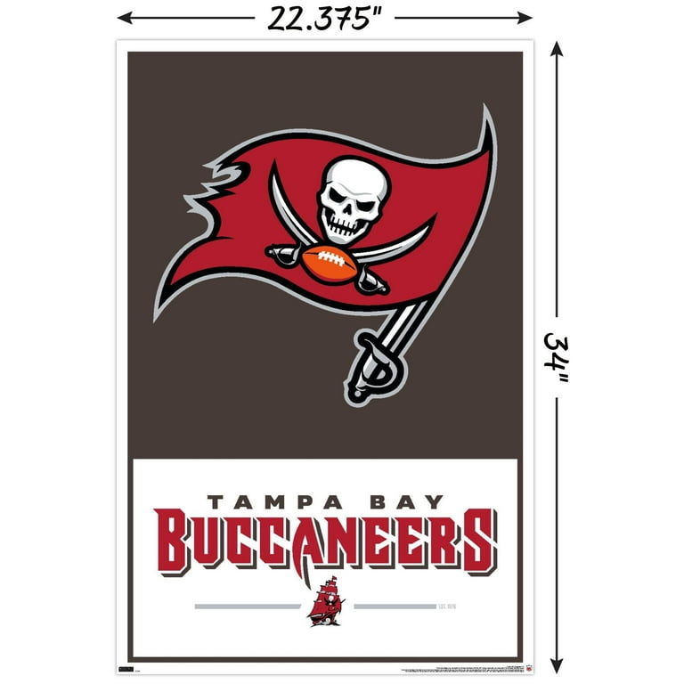 Tampa Bay Buccaneers Football Poster, Tampa Bay Buccaneers Artwork