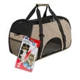 thumbnail image 1 of Mochila Transportadora Perro Gato Duke's Bolsa Beige Mascota + Cepillo de dientes, 1 of 1