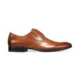 thumbnail image 2 of Kenneth Cole New York Men's Brown Leather Mix-Er Oxfords Shoes, 2 of 3
