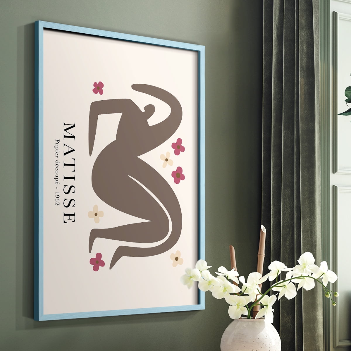 Matisse CCXLIV in Solid Wood 8 x 10 Framed Print