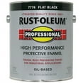 thumbnail image 2 of RUST-OLEUM K7776-402 K7776402 High Performance Oil Based Rust Preventive Protective Enamel Paint, 1 gal, Flat Black, 2 of 8