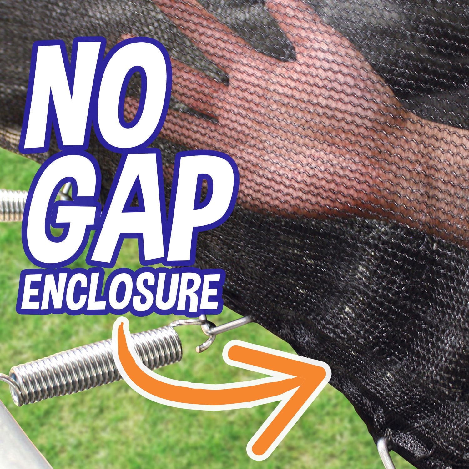 TRAINOR SPORTS 17 FT Oval Trampoline And Enclosure Combo with Shooter Game 18201520170