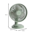thumbnail image 3 of XGFHYJEH Desk Fan, Box Fan, Small Fan, Box Fan Clearance, Small Desk Fan, Small Fans for Desk, Portable Personal Quiet Electric Fan for Home, Plastic, 3 of 6