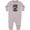 AC-Heather Grey, variant on Future Cornhole Champ Lawn Game Baby Fleece Romper