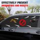thumbnail image 4 of 2Pcs Car Window Shade Curtain Elastic Auto Front Rear Side Window Sun Shade Breathable Privacy Sunshade Protection Cover for Car, 4 of 5