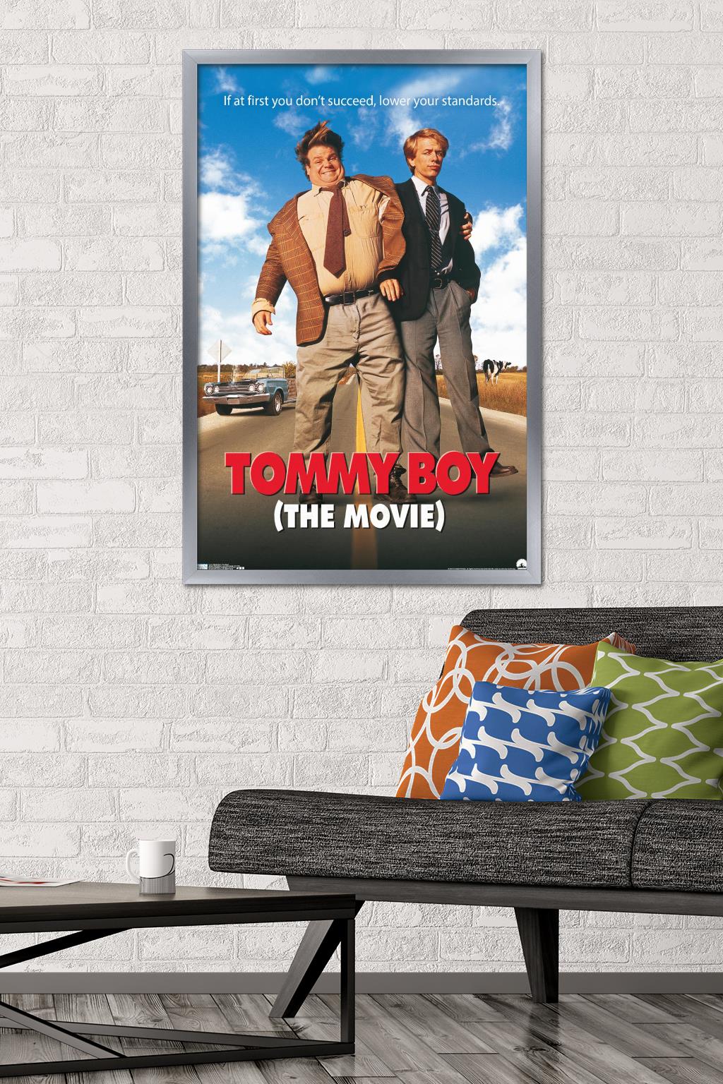 Tommy Boy - One Sheet Wall Poster, 22.375" x 34" Framed